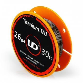 UD Titanium TA1 26ga нагревательный провод для атамайзеров