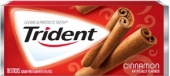 Жевательная резинка Trident Original Cinnamon, США