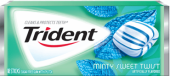 Жевательная резинка Trident MINTY SWEET TWIST, США