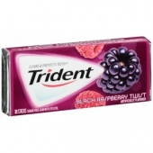 Жевательная резинка Trident Black Raspberry Twist, США